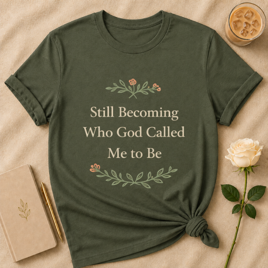 Still Becoming Who God Called Me To Be T Shirt
