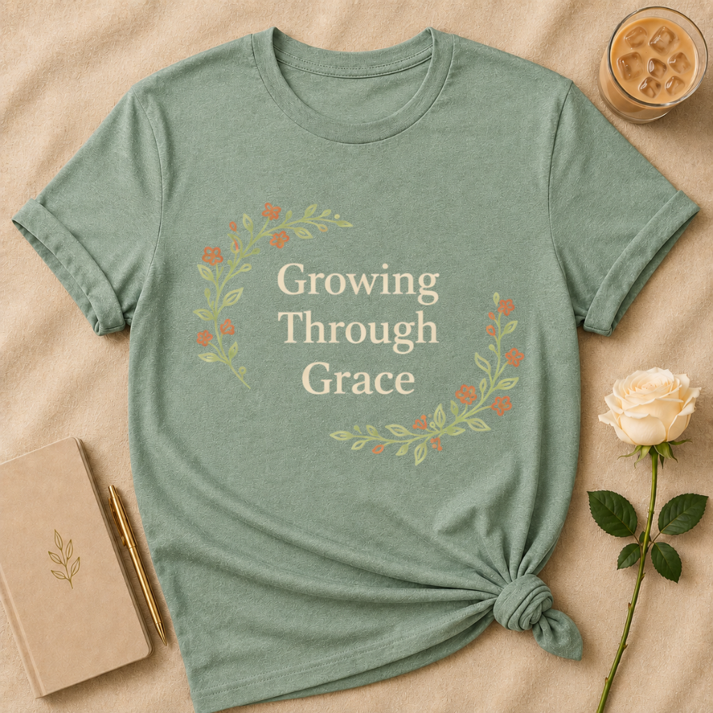 Growing Through Grace T Shirt