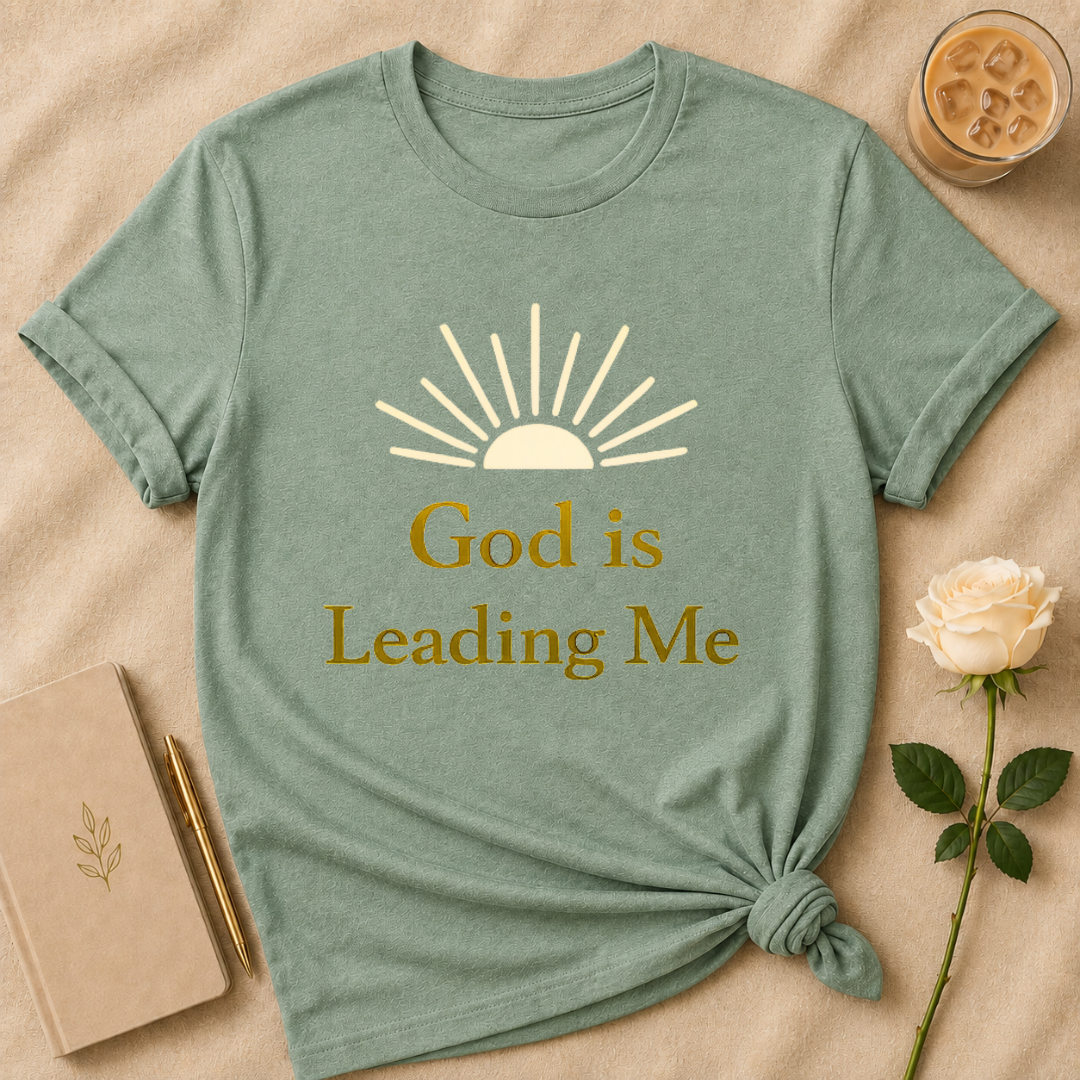 God Is Leading Me T Shirt