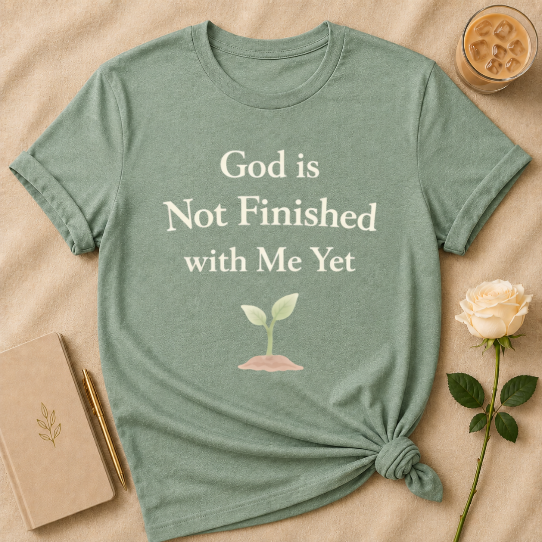 God Is Not Finished T Shirt