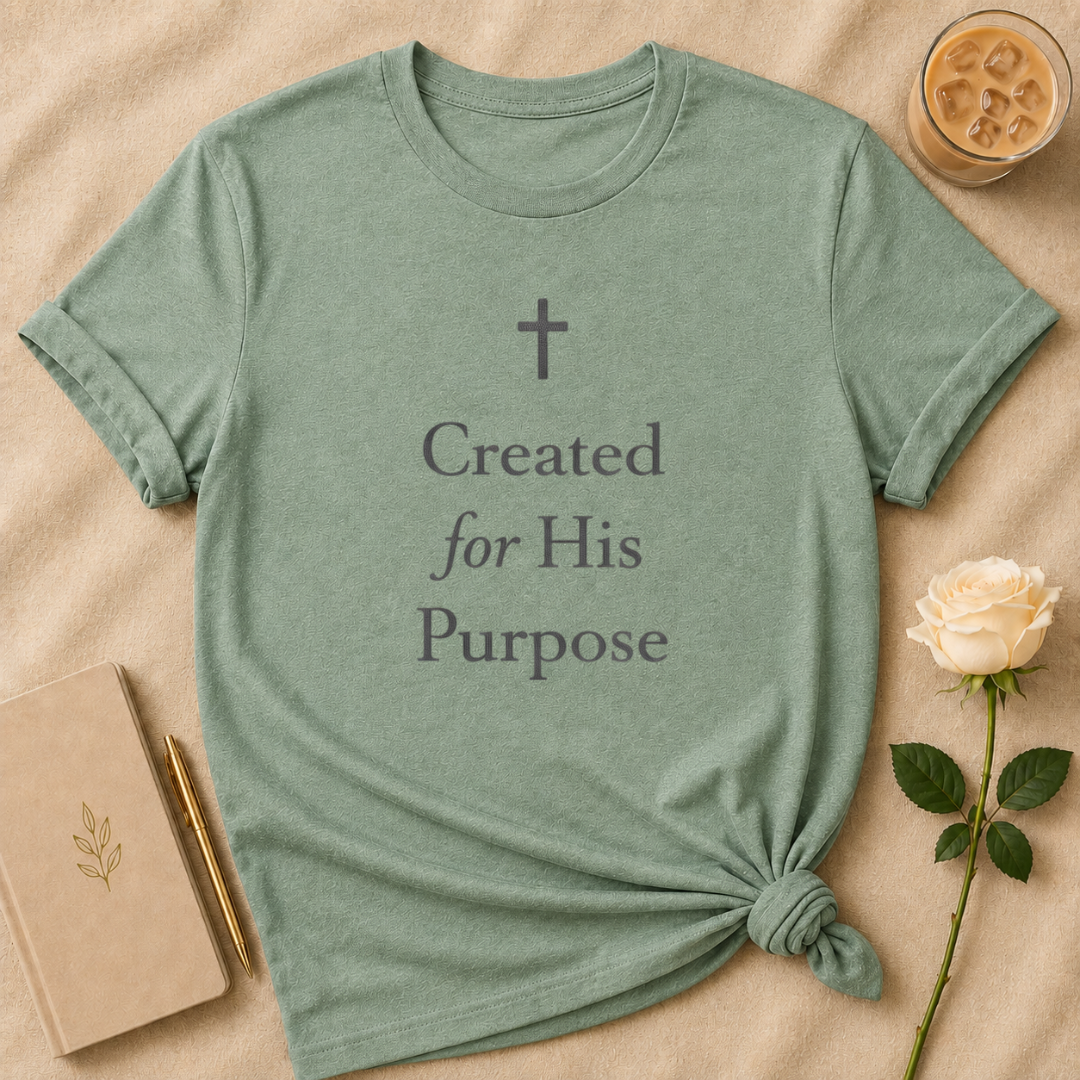 Created For His Purpose T Shirt