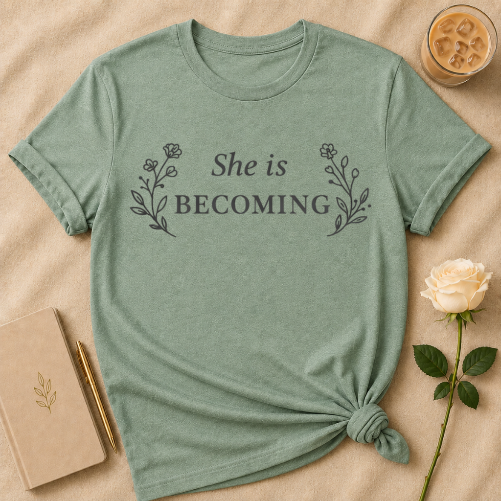 She Is Becoming T Shirt