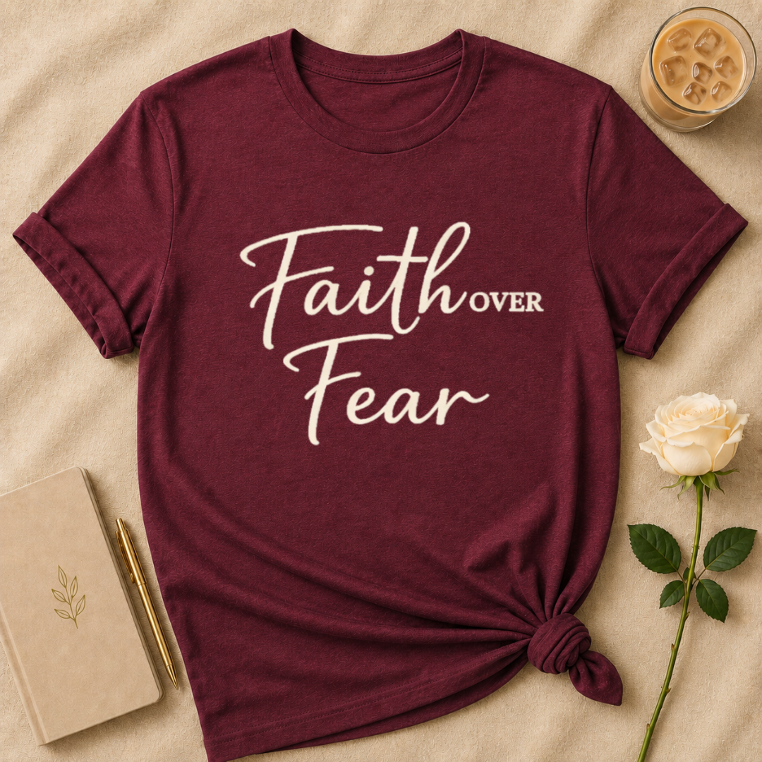 Faith Over Fear T Shirt