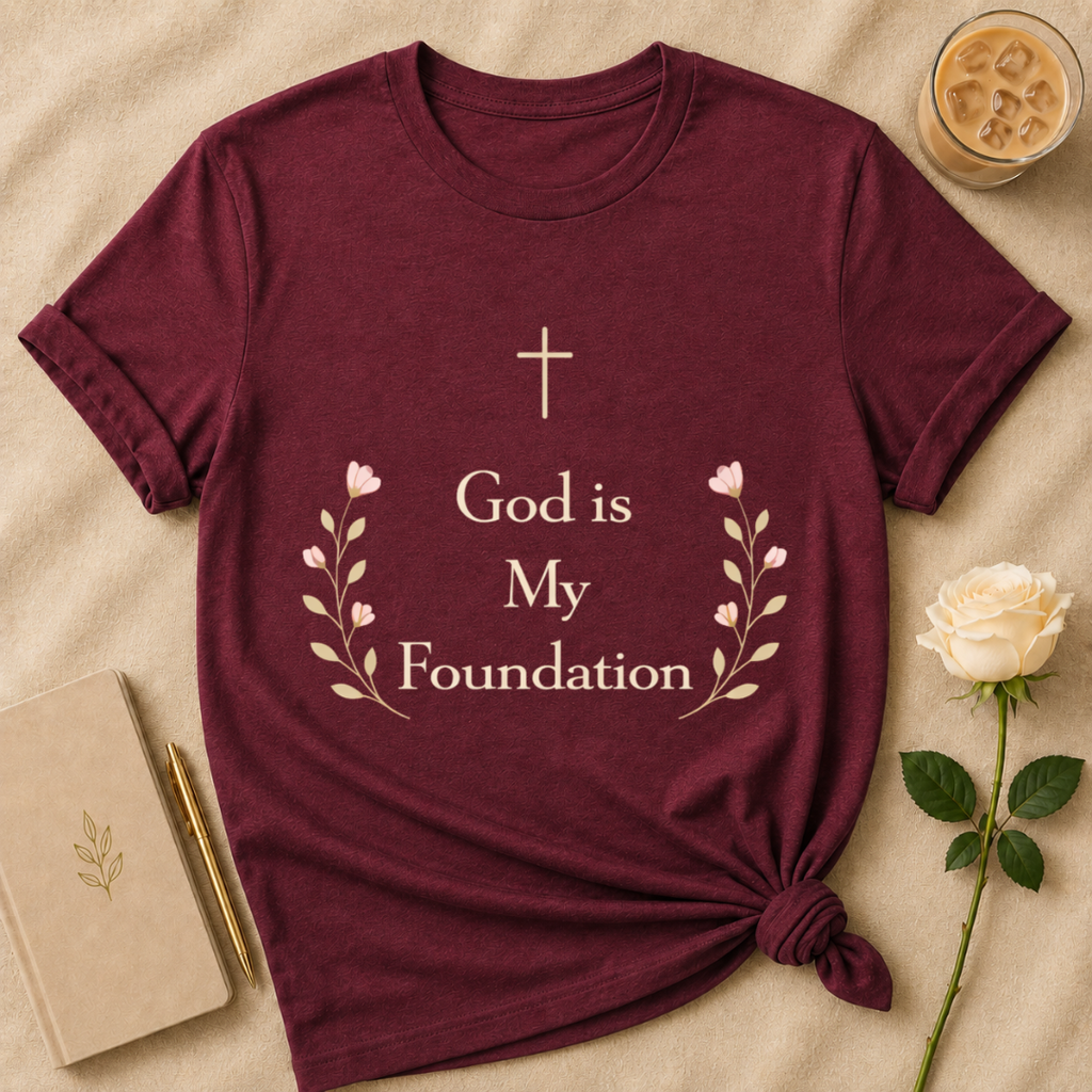 God is my Foundation T Shirt