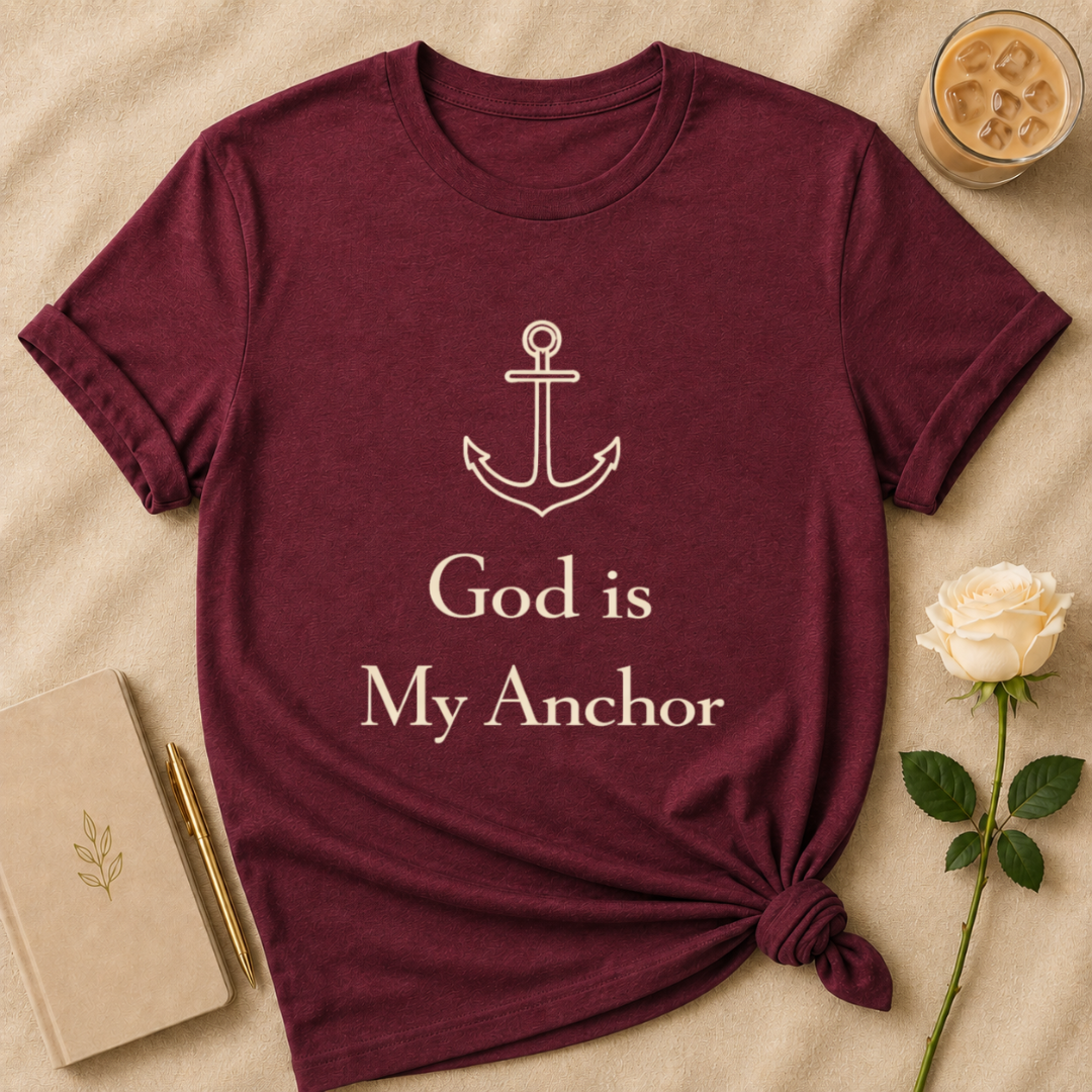 God is my Anchor T Shirt