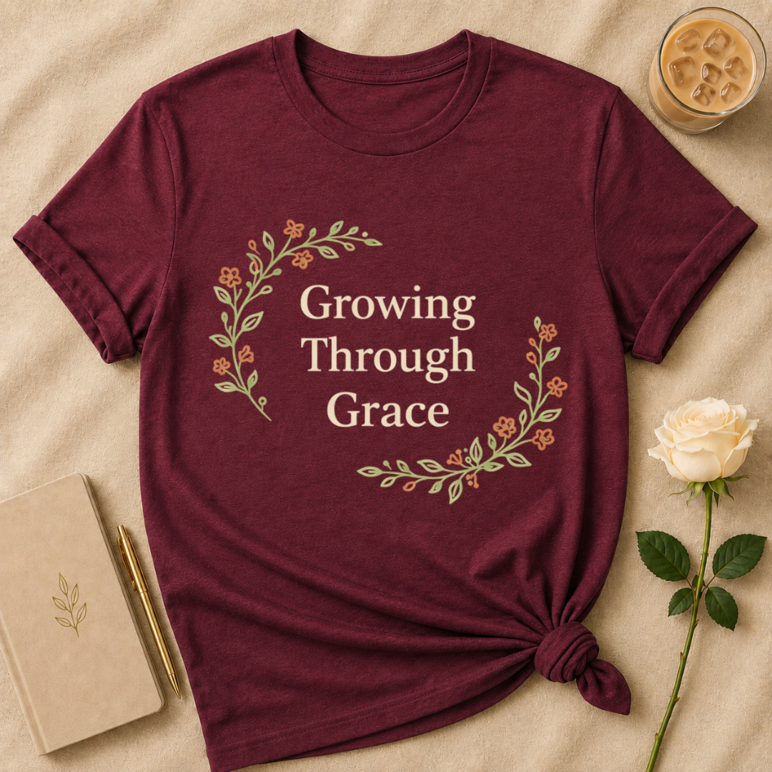 Growing Through Grace T Shirt