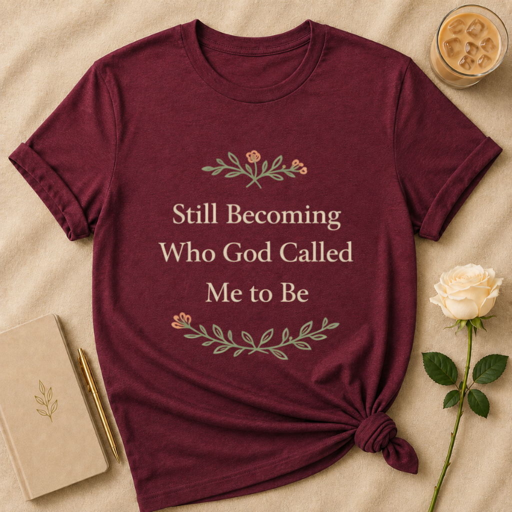 Still Becoming Who God Called Me To Be T Shirt