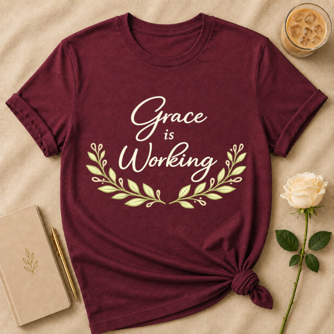 Grace Is Working T Shirt