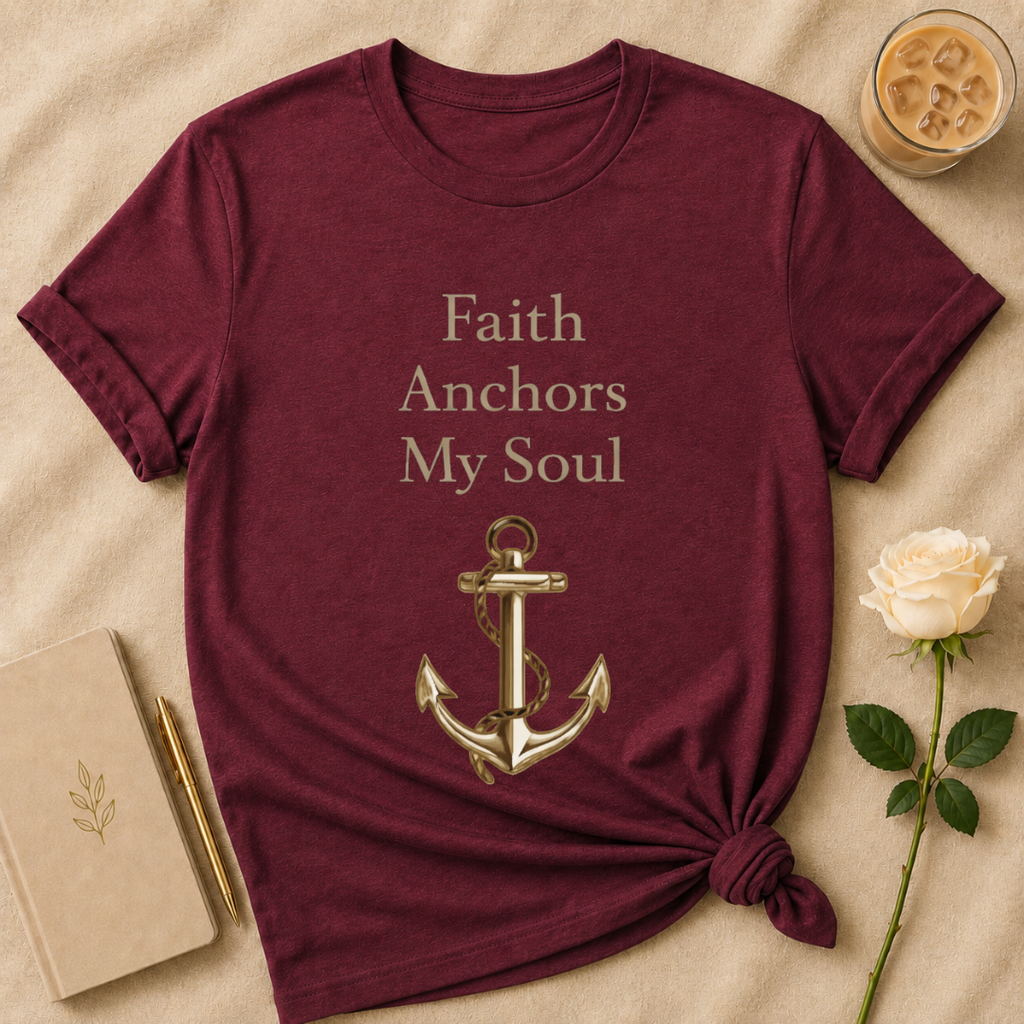 Faith Anchors My Soul T Shirt