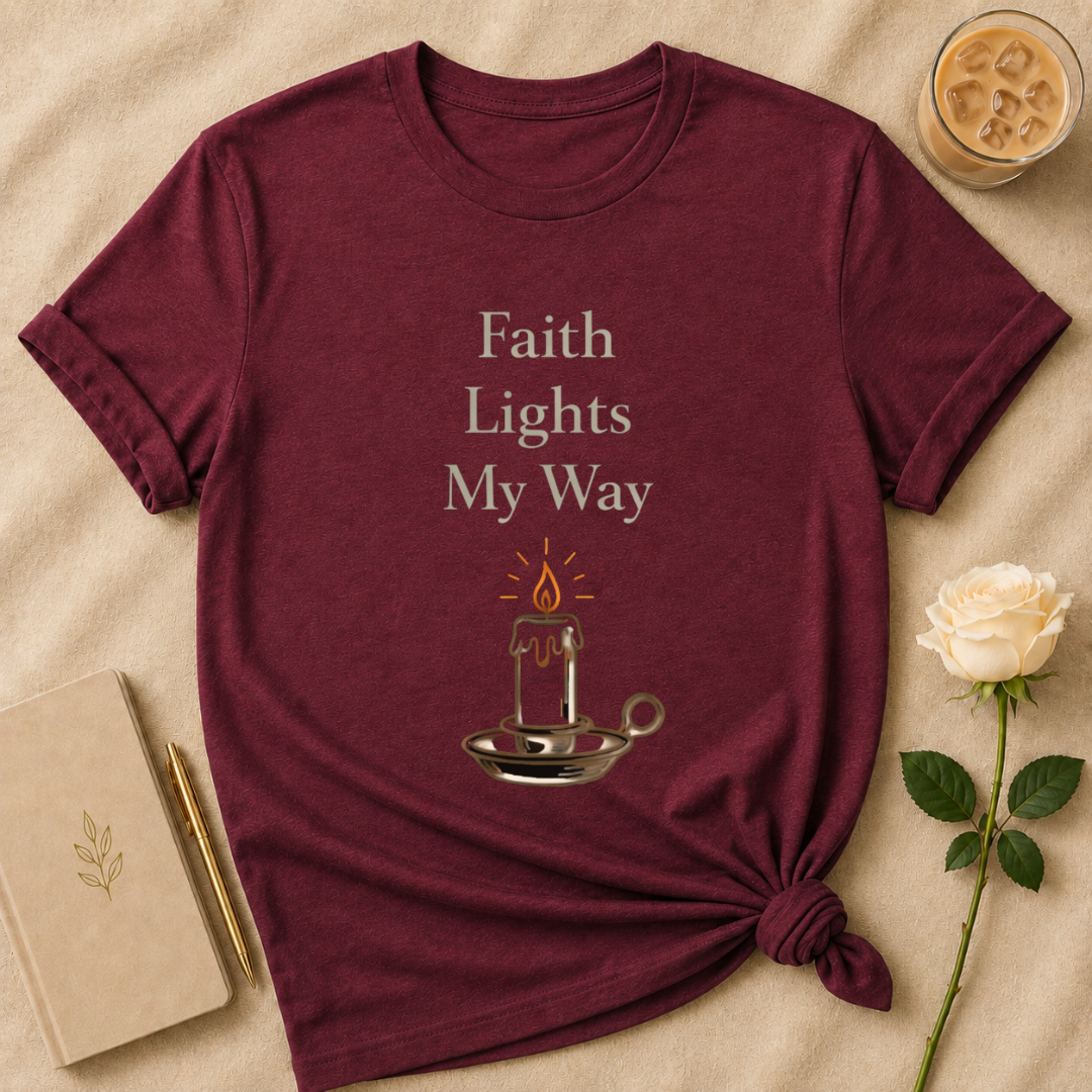 Faith Lights My Way T Shirt