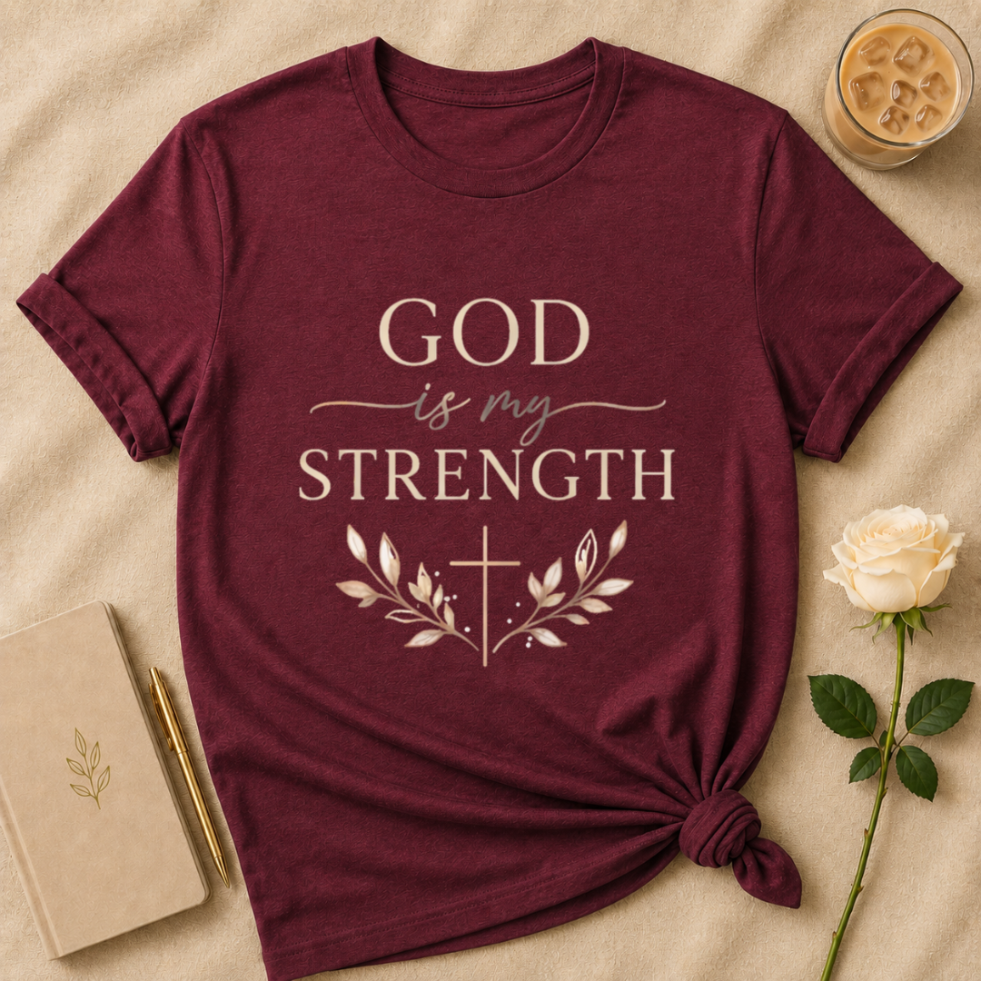 God Is My Strength T Shirt