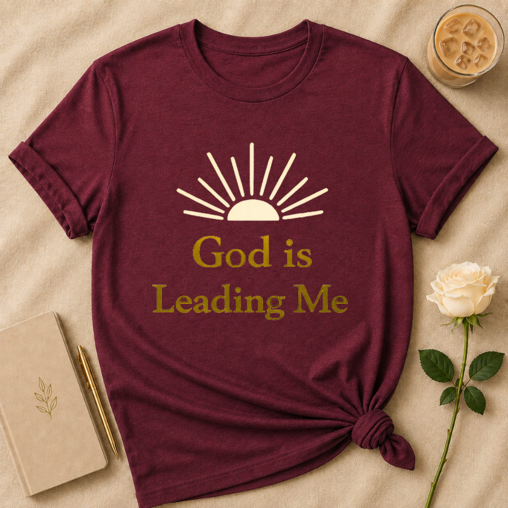 God Is Leading Me T Shirt