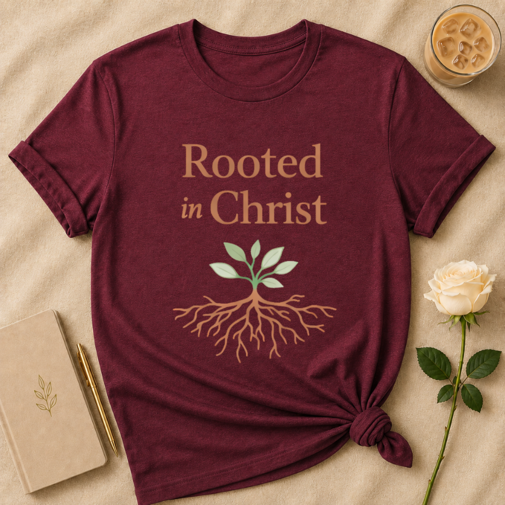 Rooted in Christ T Shirt