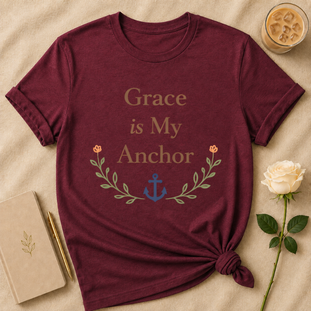 Grace Is My Anchor T Shirt