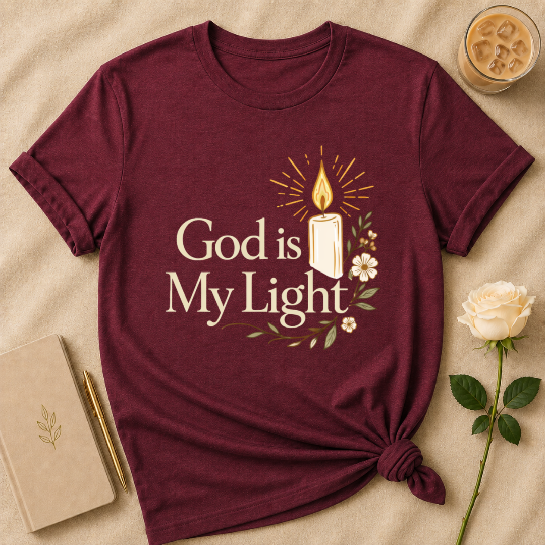 God is my light T Shirt