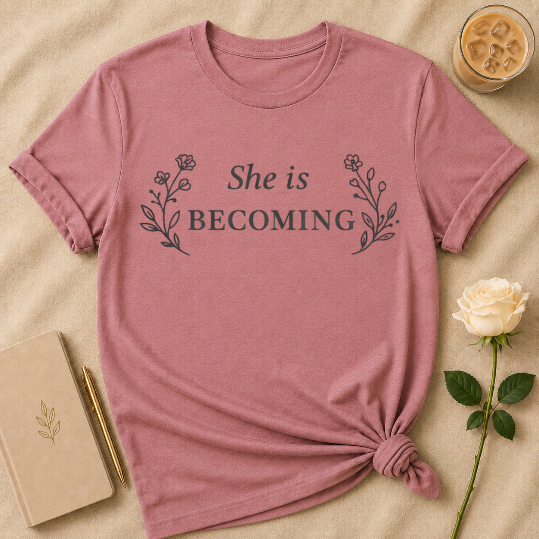 She Is Becoming T Shirt