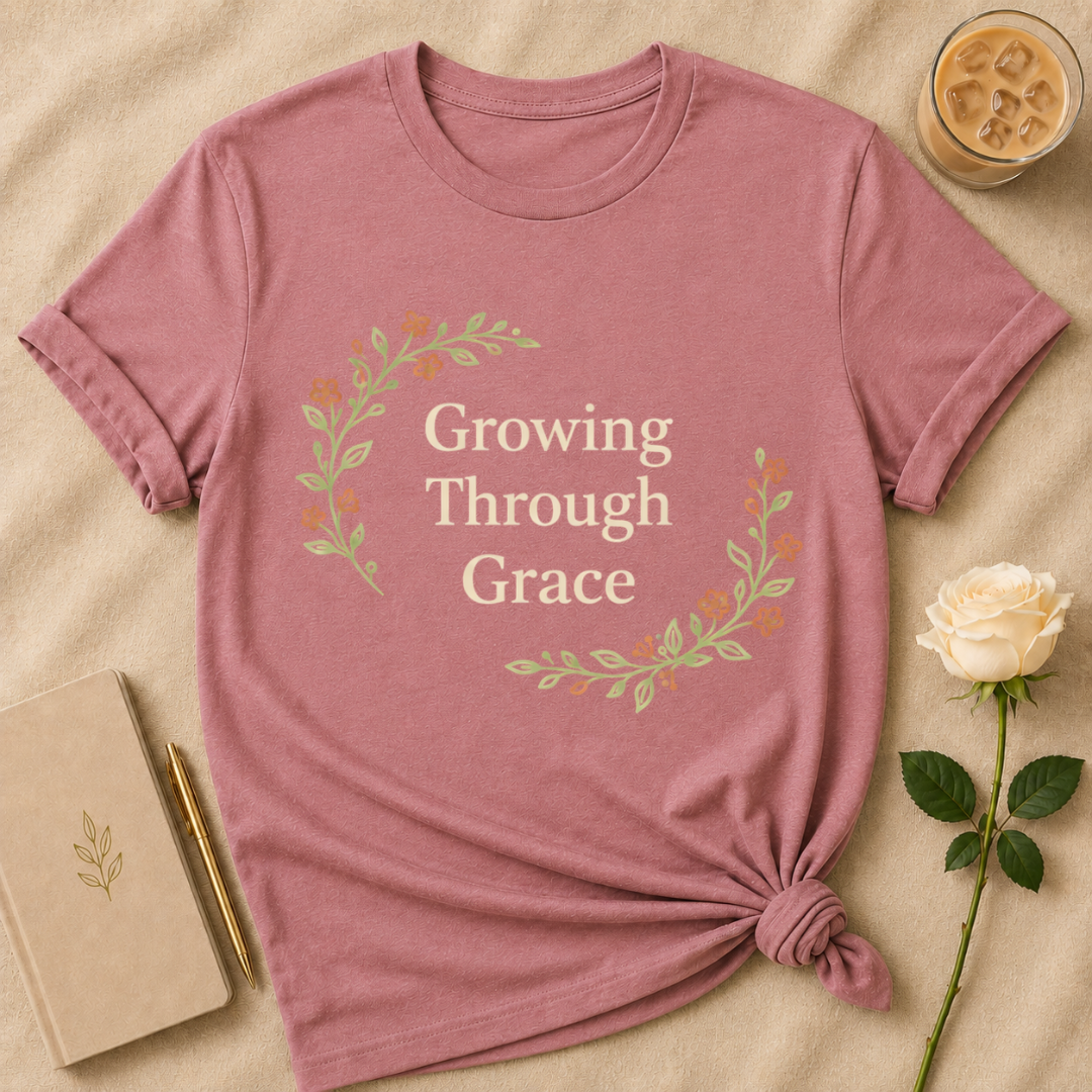 Growing Through Grace T Shirt