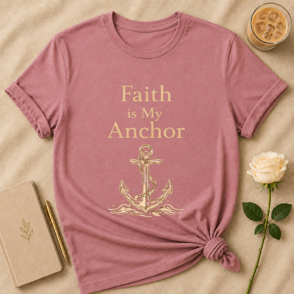Faith Is My Anchor T Shirt