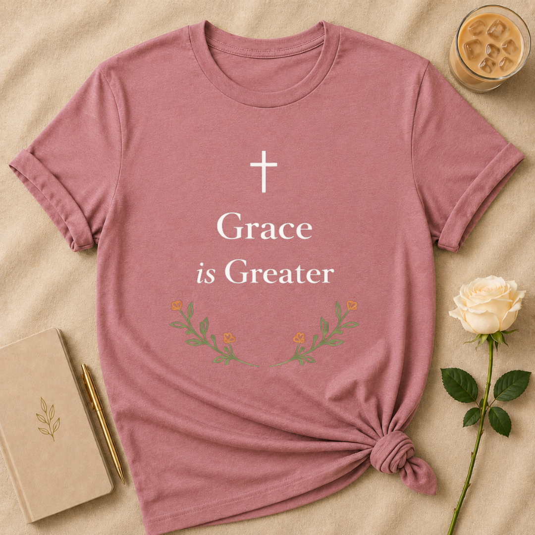 Grace Is Greater T Shirt