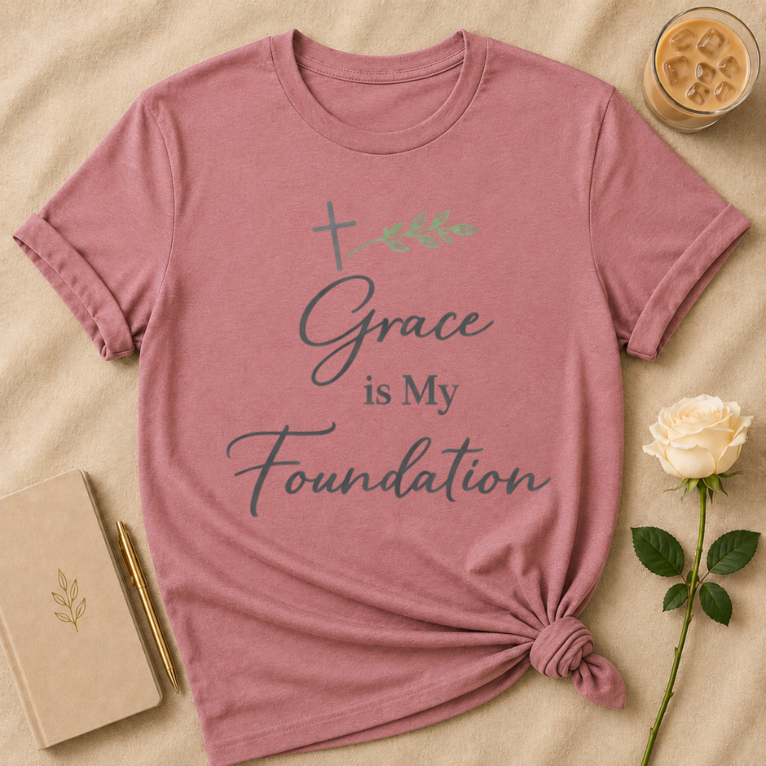 Grace Is My Foundation T Shirt