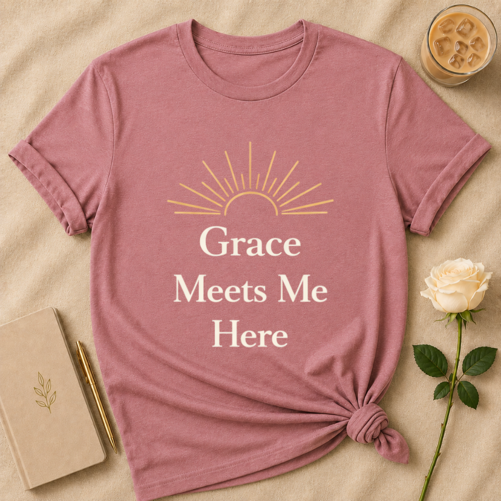 Grace Meets Me Here T Shirt
