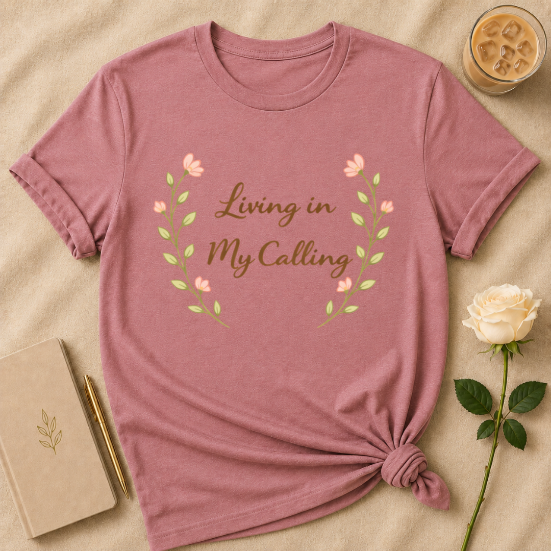 Living In My Calling T Shirt