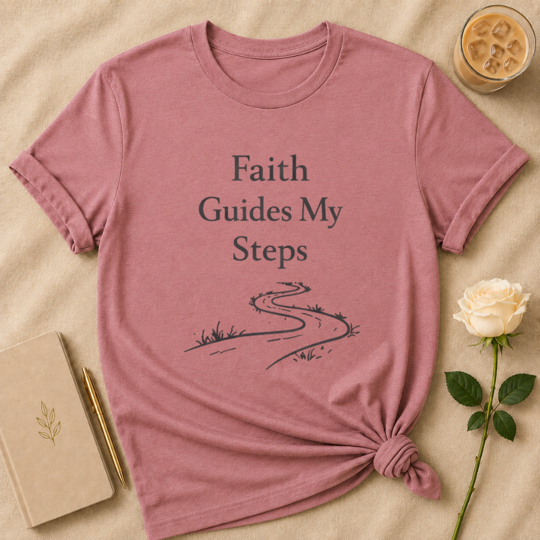 Faith Guides My Steps T Shirt