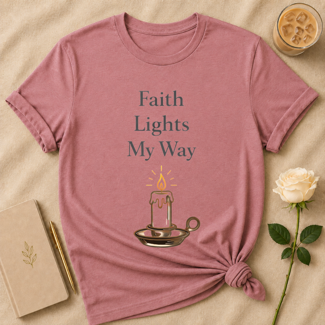 Faith Lights My Way T Shirt