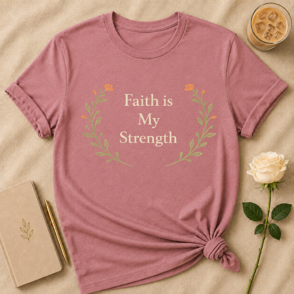 Faith Is My Strength T Shirt