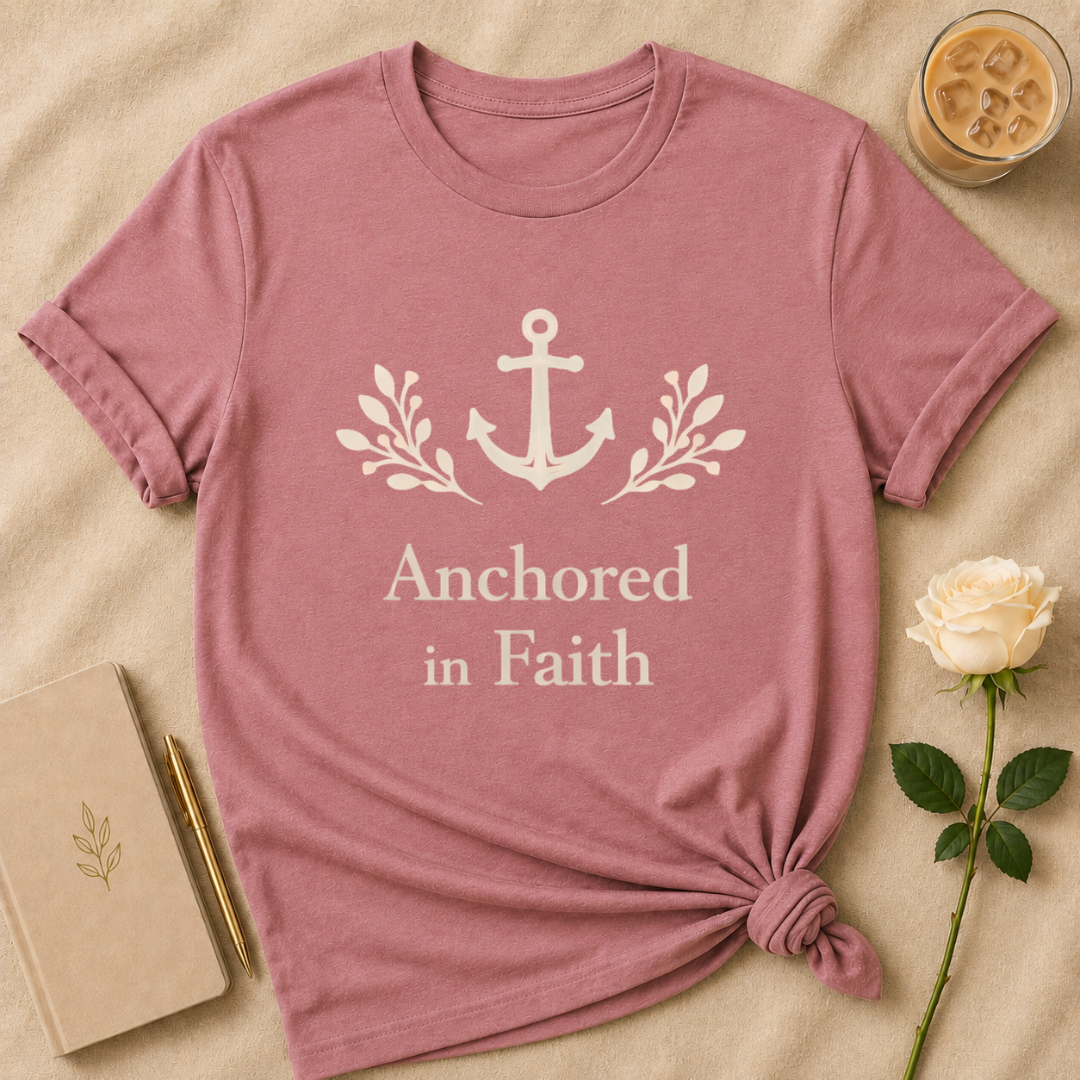 Anchored in Faith T Shirt