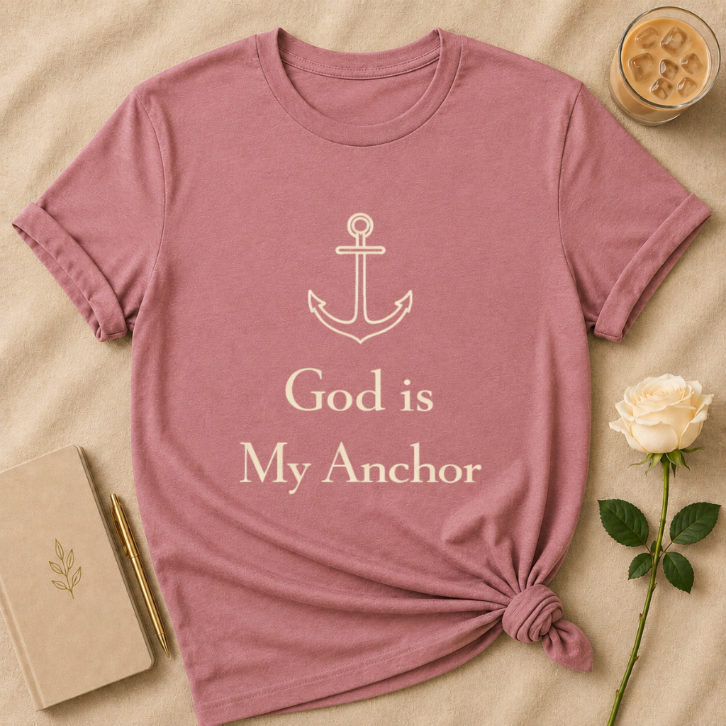 God is my Anchor T Shirt