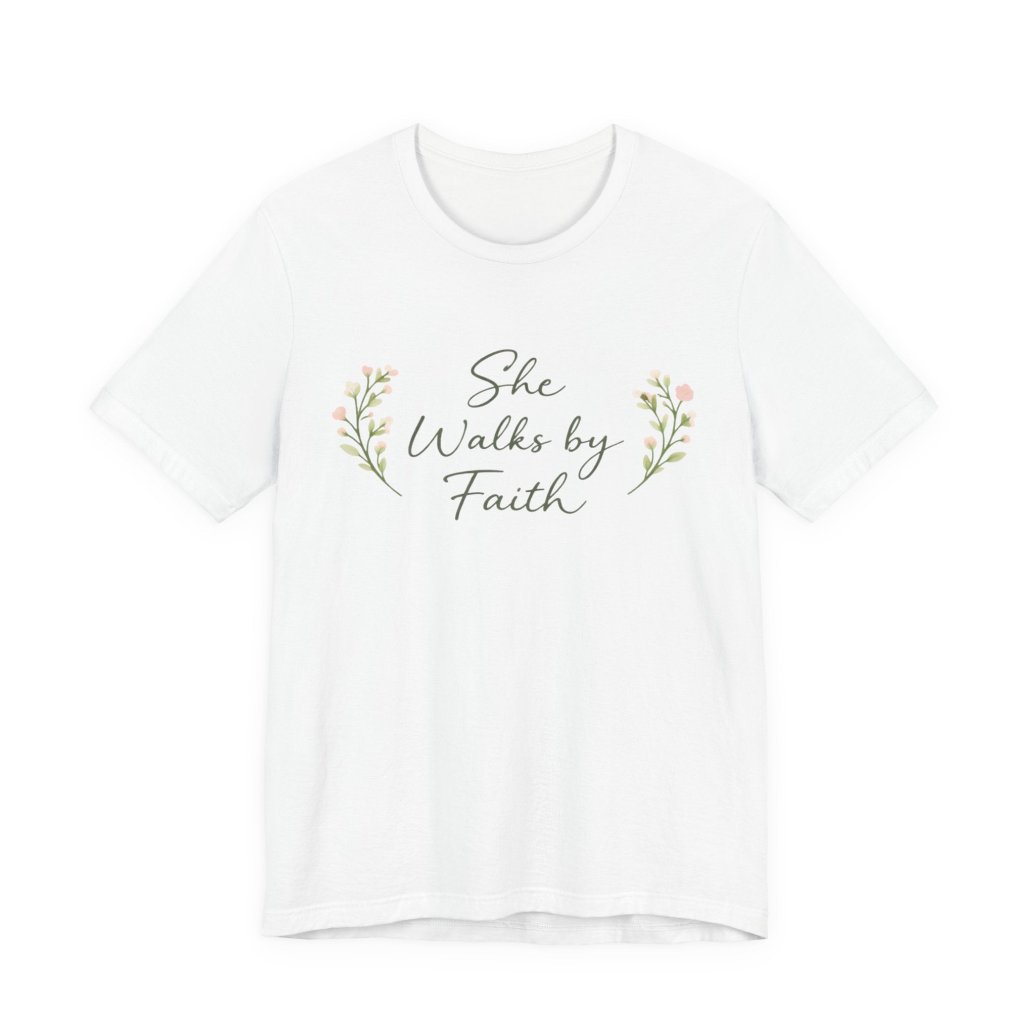 She Walks By Faith T Shirt