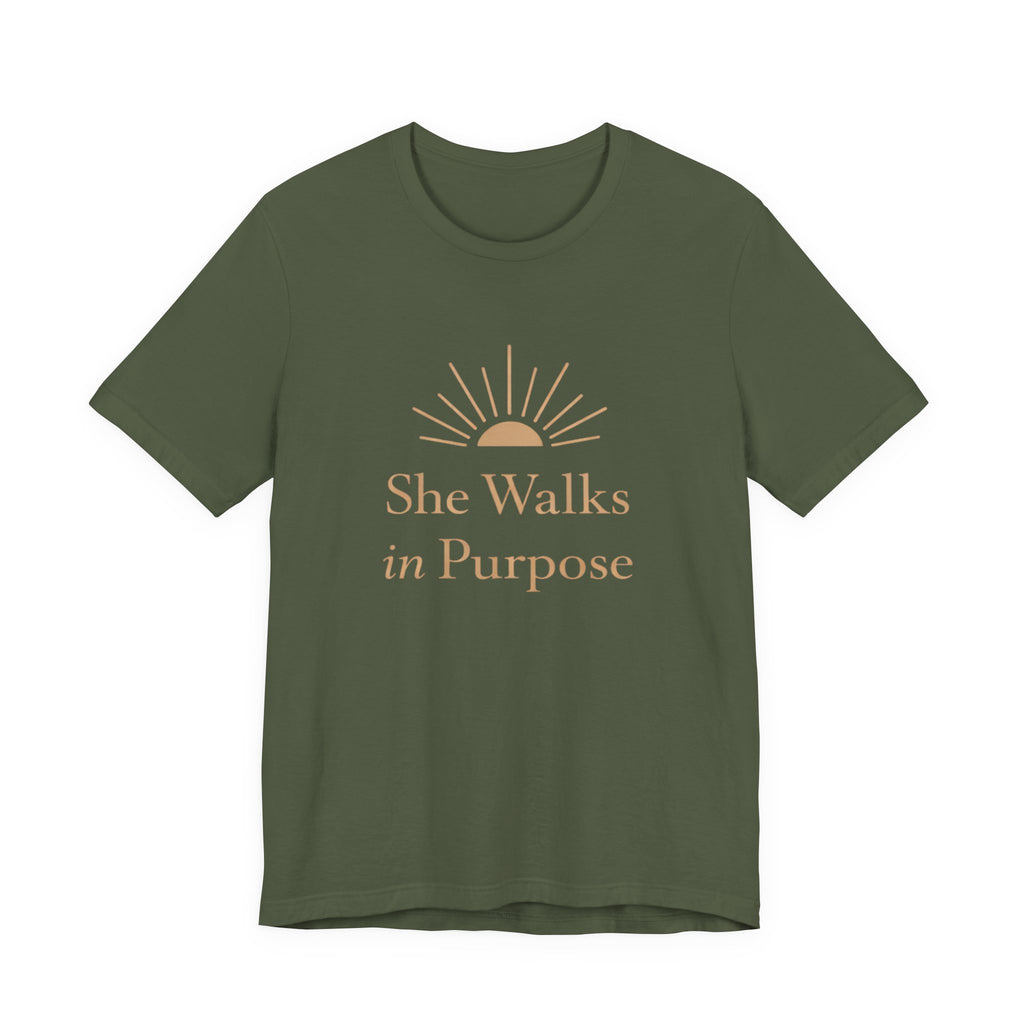 She Walks In Purpose T Shirt