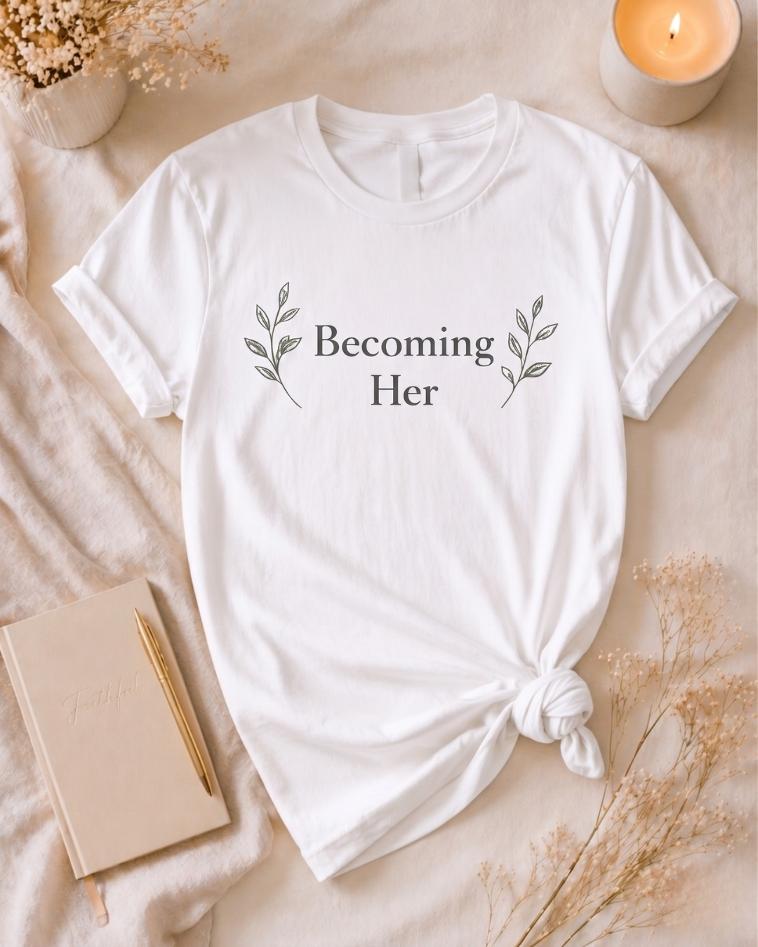 Becoming Her T Shirt