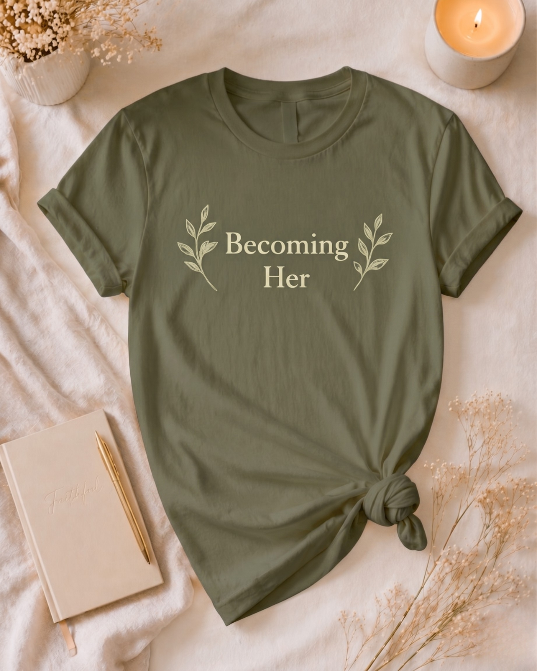 Becoming Her T Shirt
