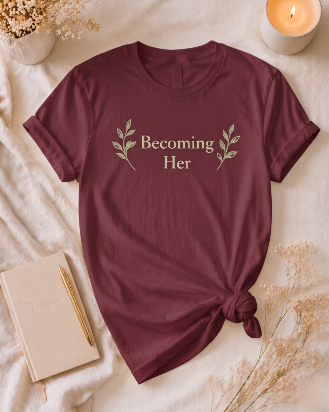 Becoming Her T Shirt
