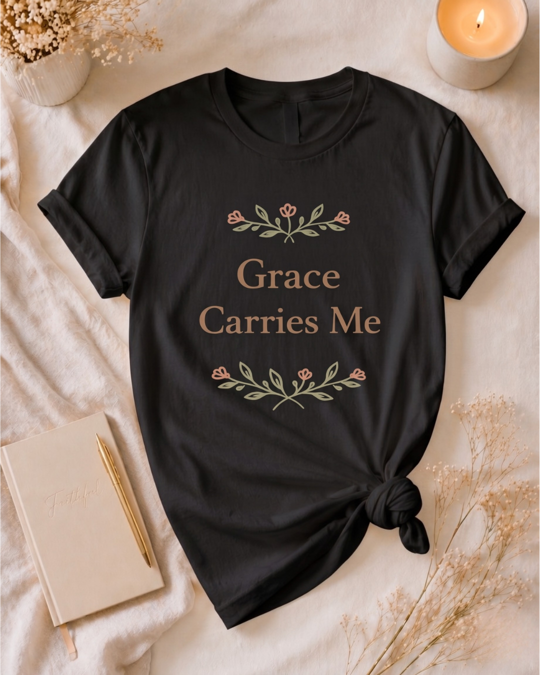 Grace Carries Me T Shirt