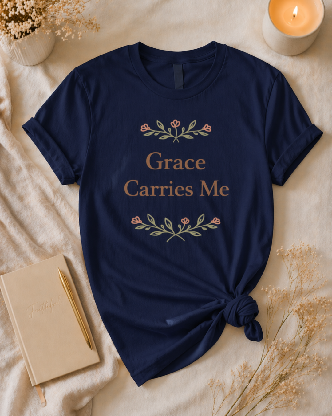 Grace Carries Me T Shirt