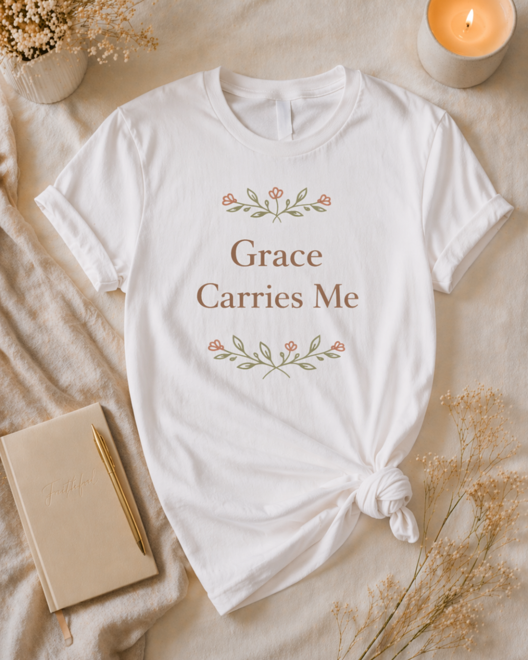 Grace Carries Me T Shirt